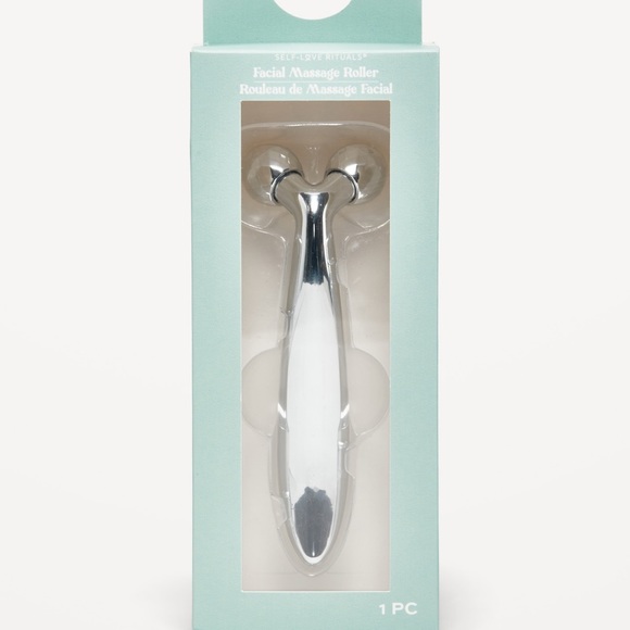 NWT Self Love Rituals® Facial Massage Roller Color: Silvery Silver - Picture 1 of 2